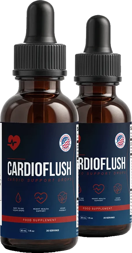 CardioFlush drops, 2 bottles bundle