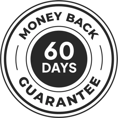 Money-back guarantee seal